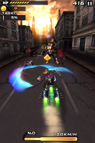 اسکرین شات 3 بازی Death Moto 2 : Zombile Killer
