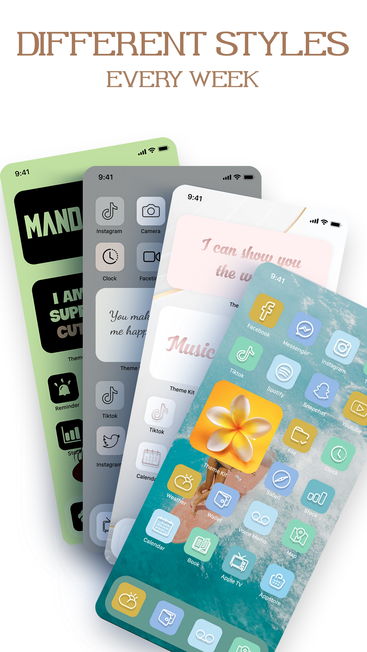 اسکرین شات 1 برنامه Customize App Icon Changer