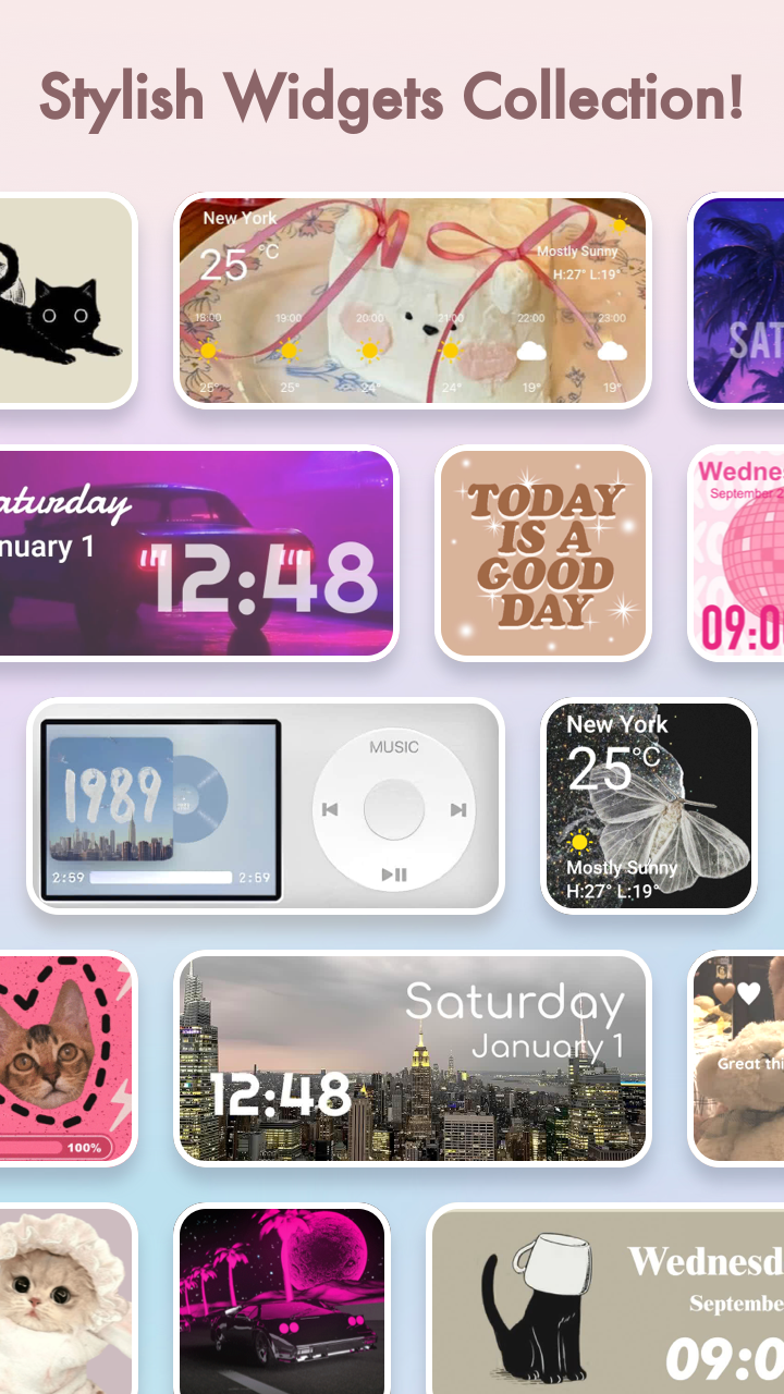 اسکرین شات 3 برنامه Themepack - App Icons, Widgets