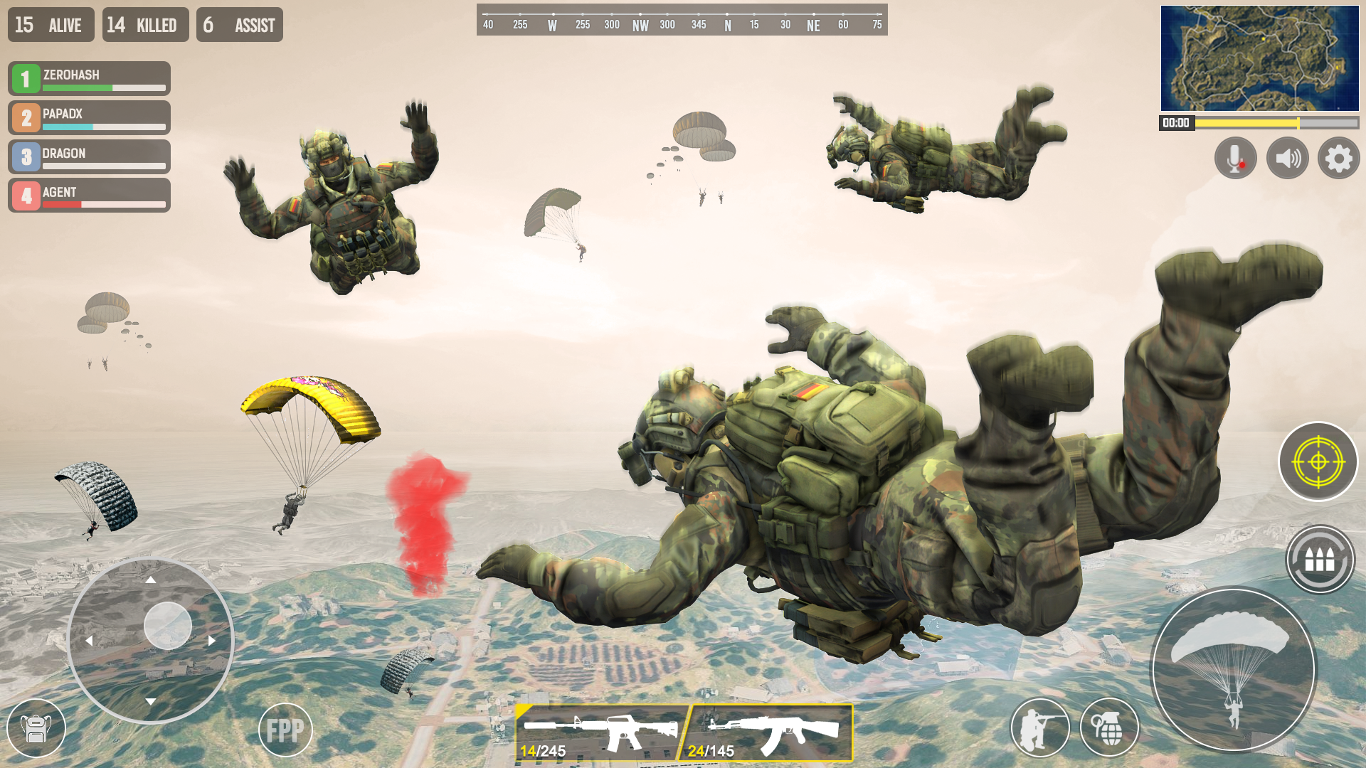 اسکرین شات 1 بازی Offline Gun Shooting Games 3D