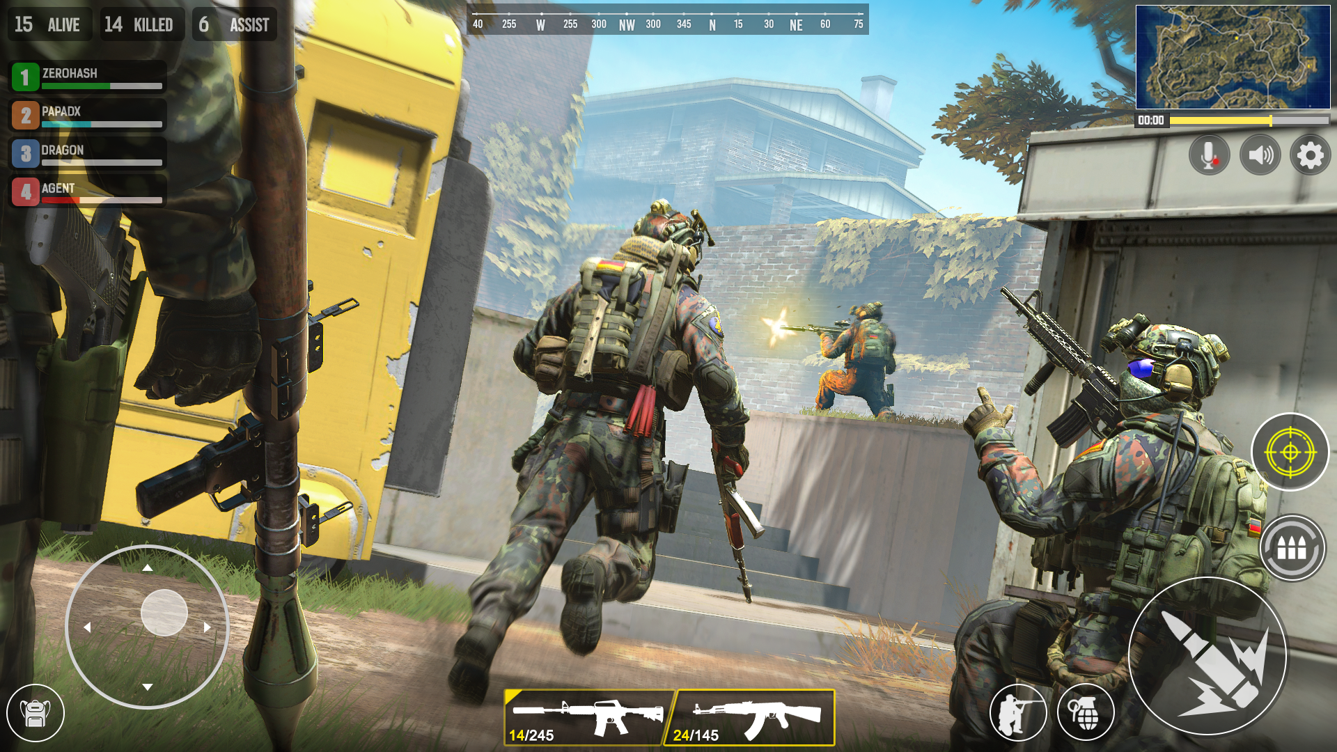 اسکرین شات 3 بازی Offline Gun Shooting Games 3D