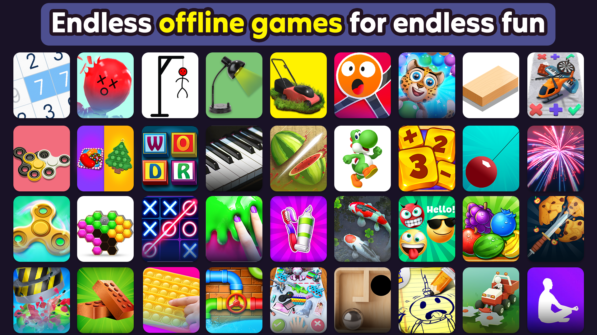 اسکرین شات 6 بازی No Wifi games - Offline Games
