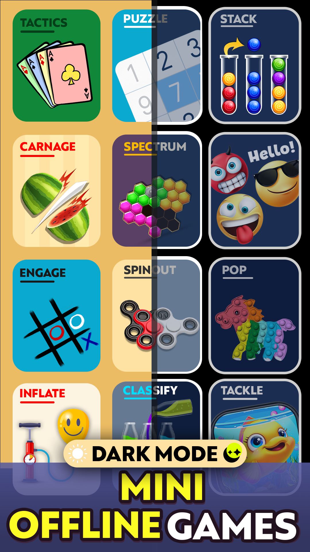 اسکرین شات 2 بازی No Wifi games - Offline Games