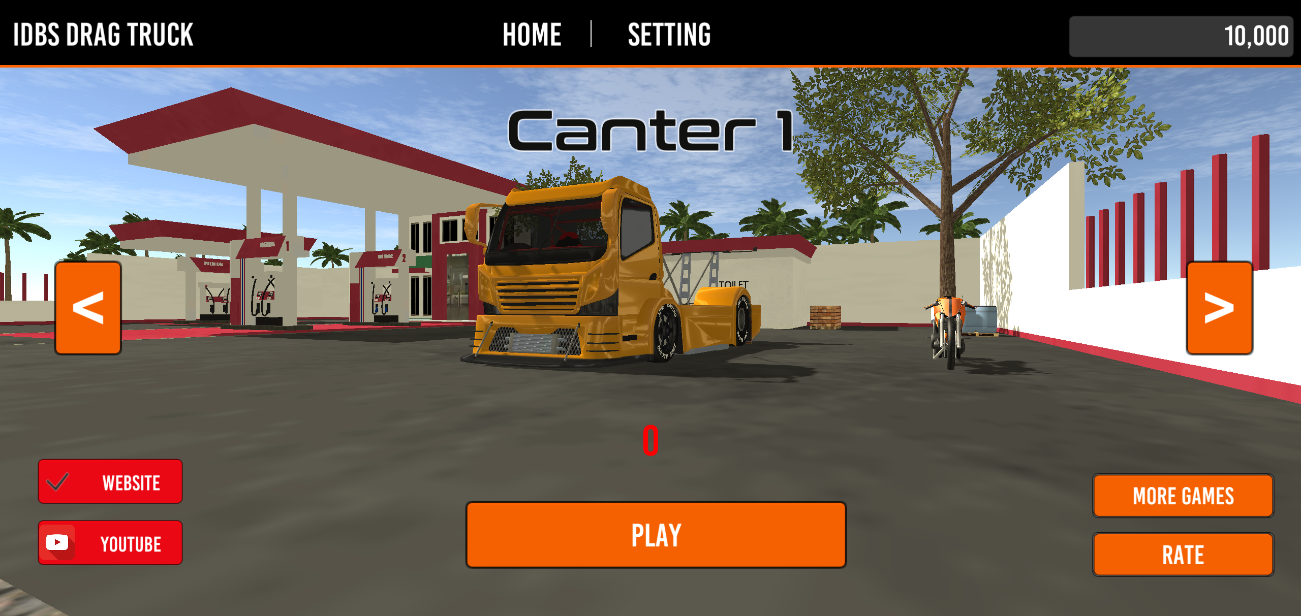 اسکرین شات 6 بازی IDBS Drag Truk Simulator