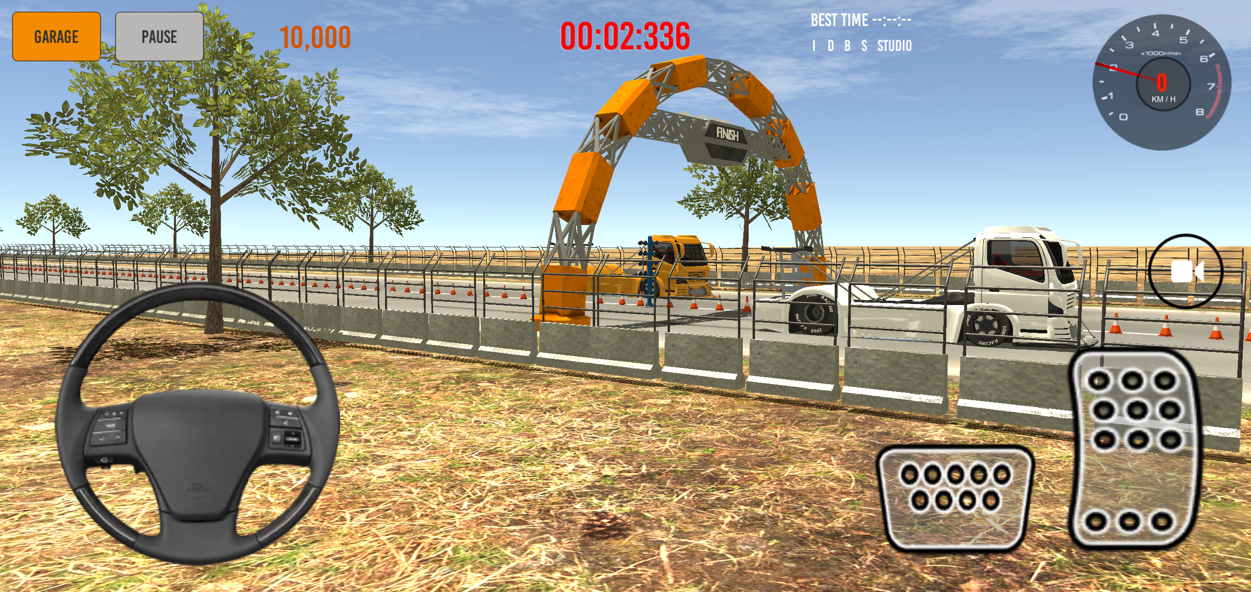 اسکرین شات 3 بازی IDBS Drag Truk Simulator