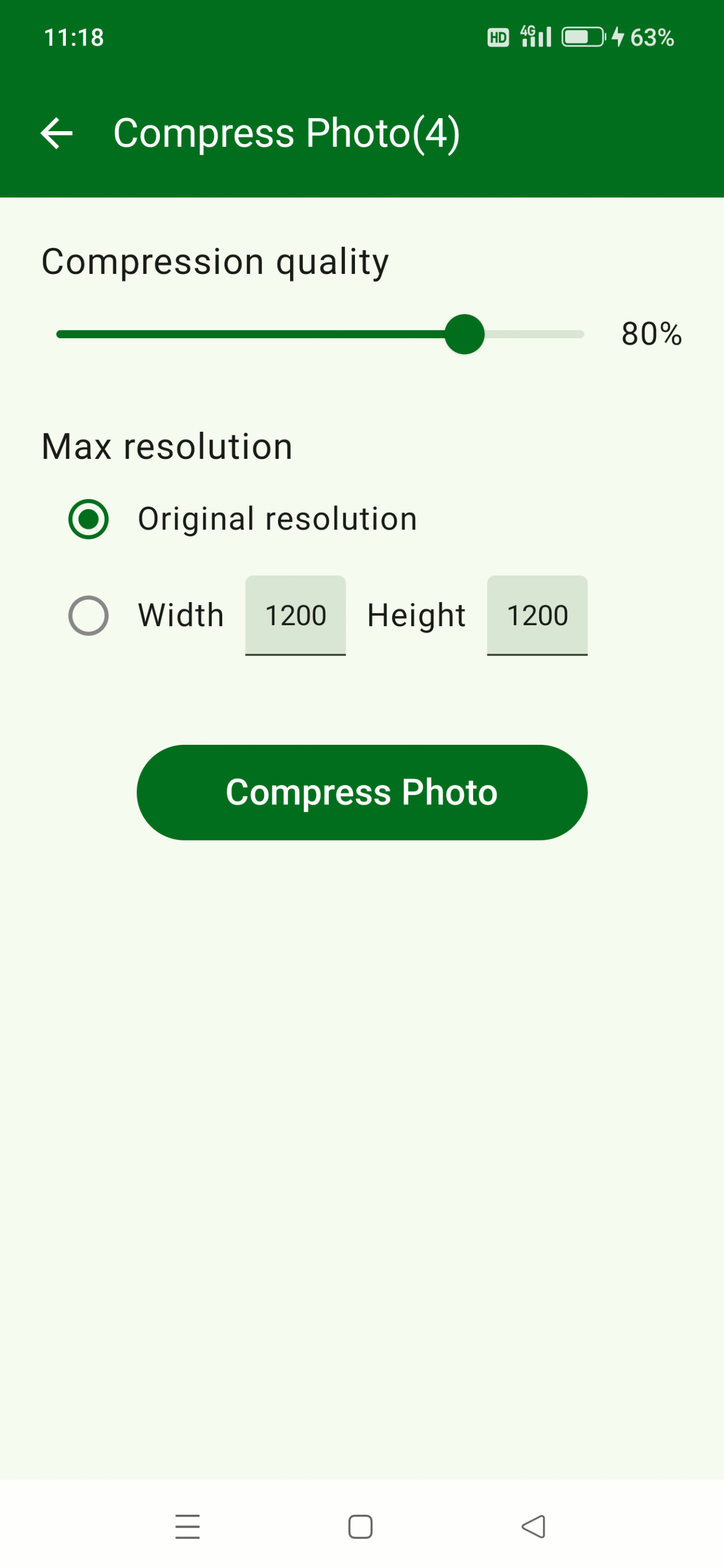 اسکرین شات 7 برنامه Video Compressor &Video Cutter