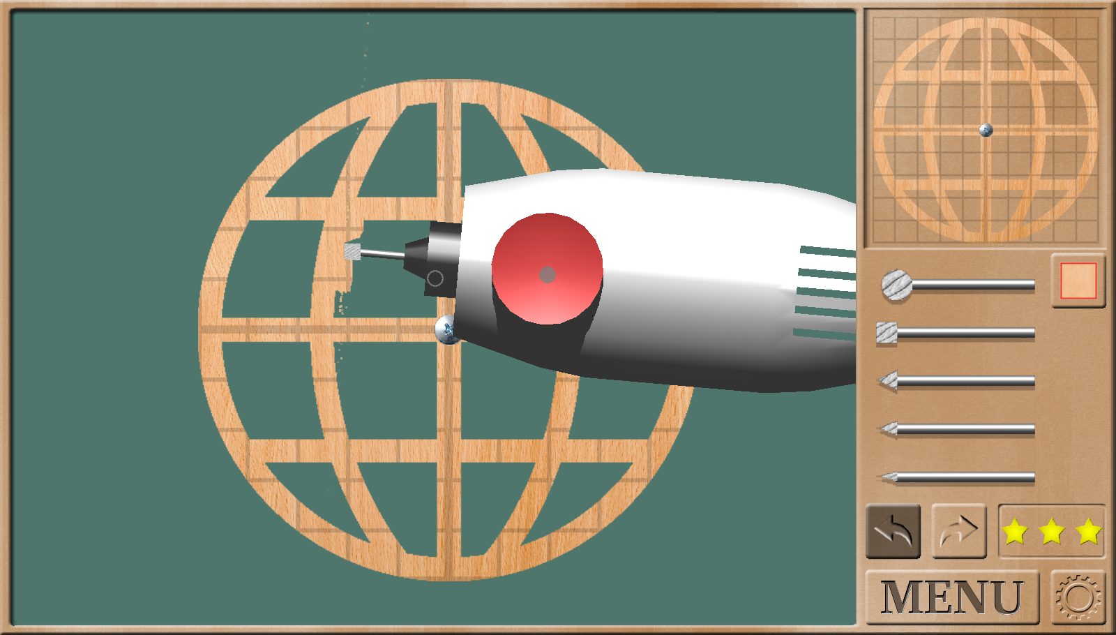 اسکرین شات 4 بازی Wood Carving Game