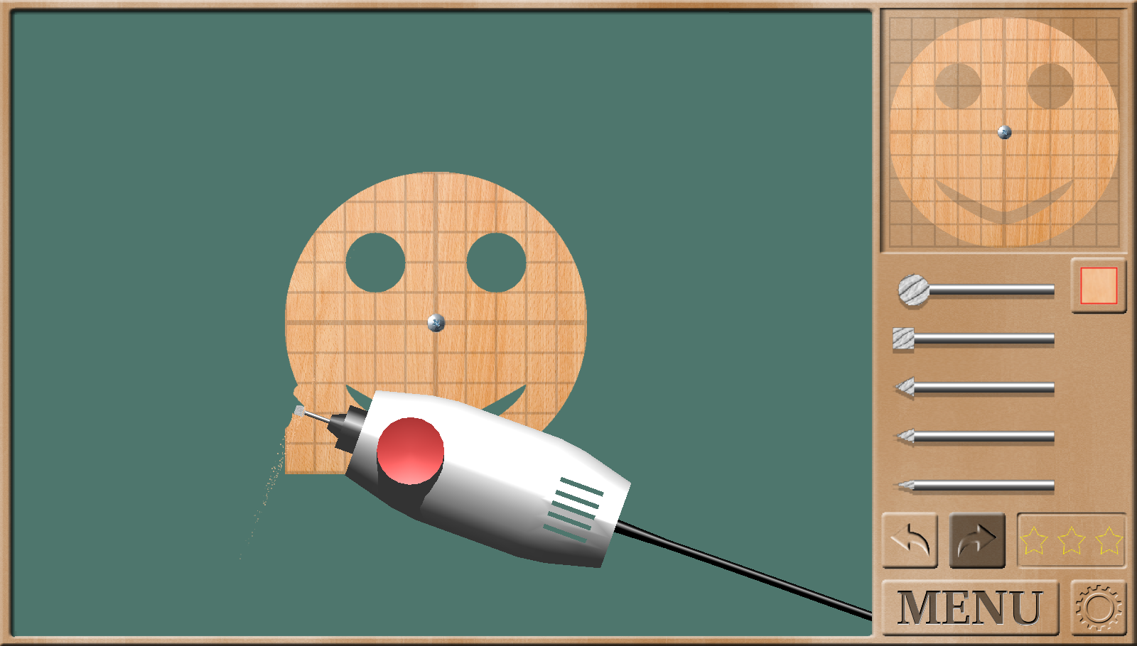 اسکرین شات 3 بازی Wood Carving Game