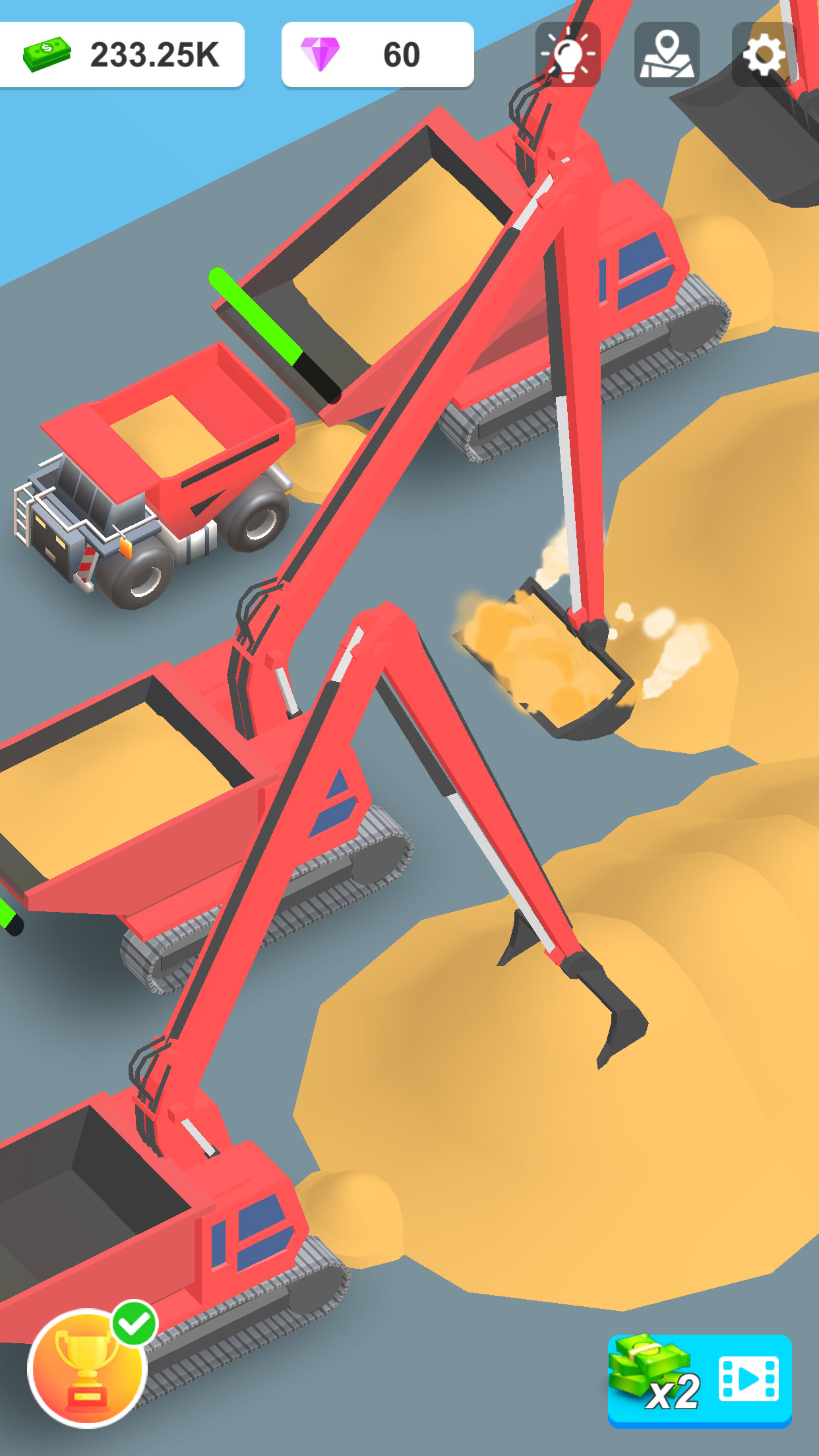 اسکرین شات 2 بازی Idle Sand Tycoon