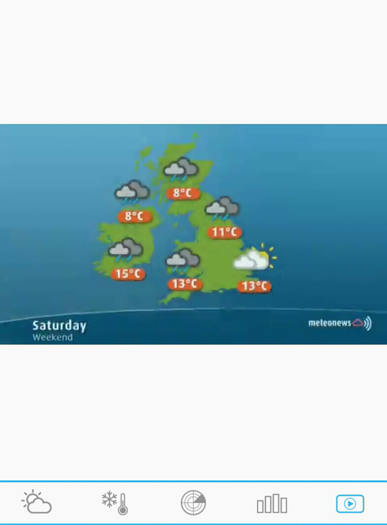 اسکرین شات 4 برنامه Weather for the World