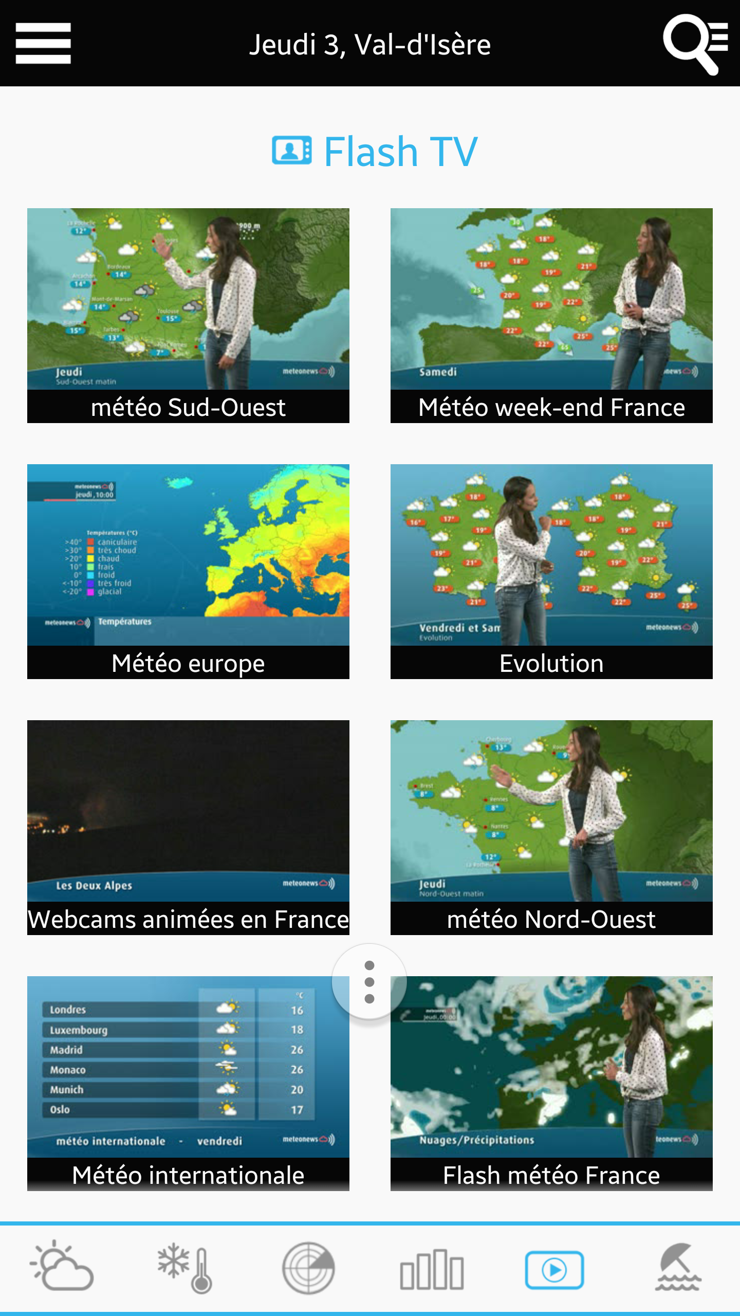 اسکرین شات 5 برنامه Weather for the World