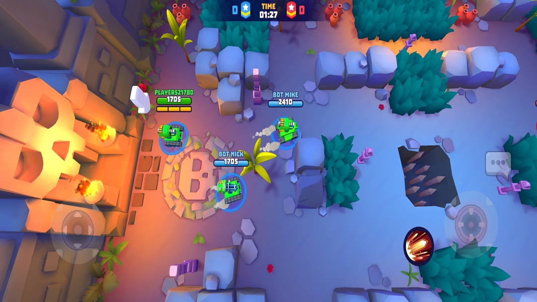 اسکرین شات 2 بازی نبرد در دنیای بزرگ تانک‌ها  | نسخه مود شده