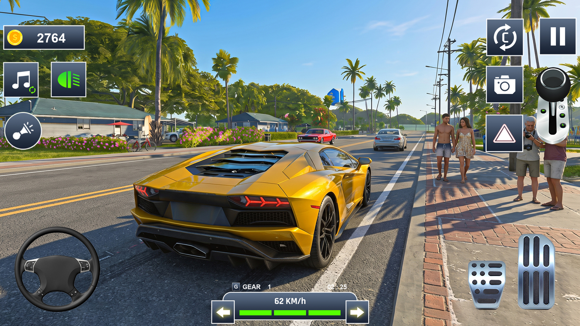 اسکرین شات 3 بازی Driving School 3D Car Parking