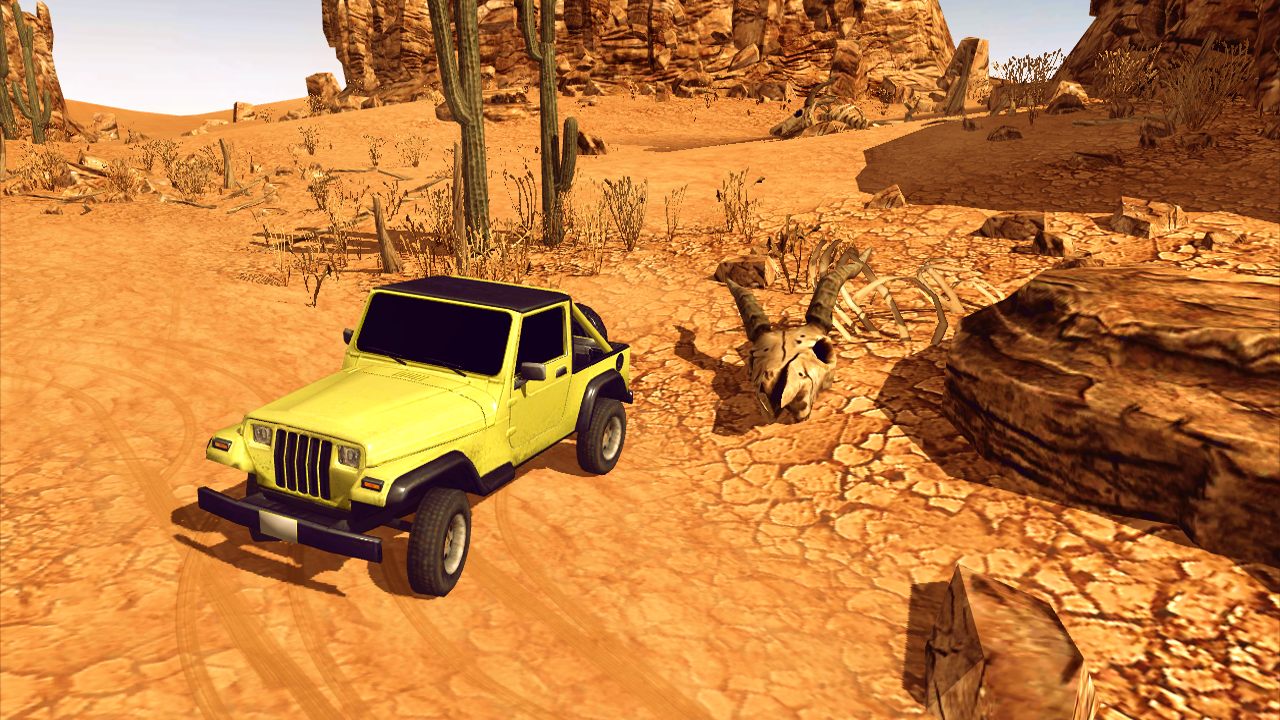 اسکرین شات 6 بازی Offroad Jeep Drift Desert Race