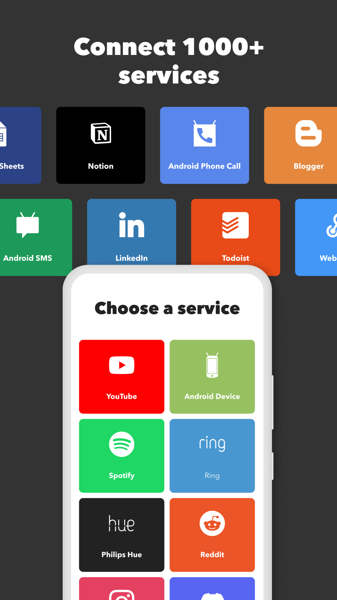اسکرین شات 7 برنامه IFTTT - Automate work and home