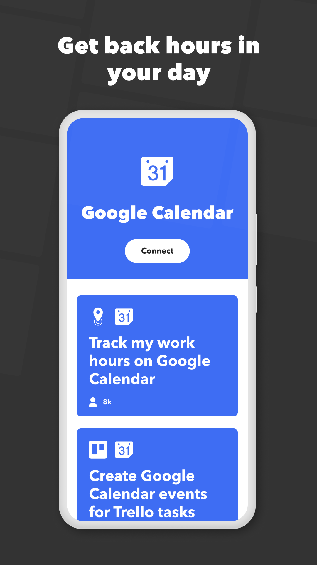 اسکرین شات 4 برنامه IFTTT - Automate work and home