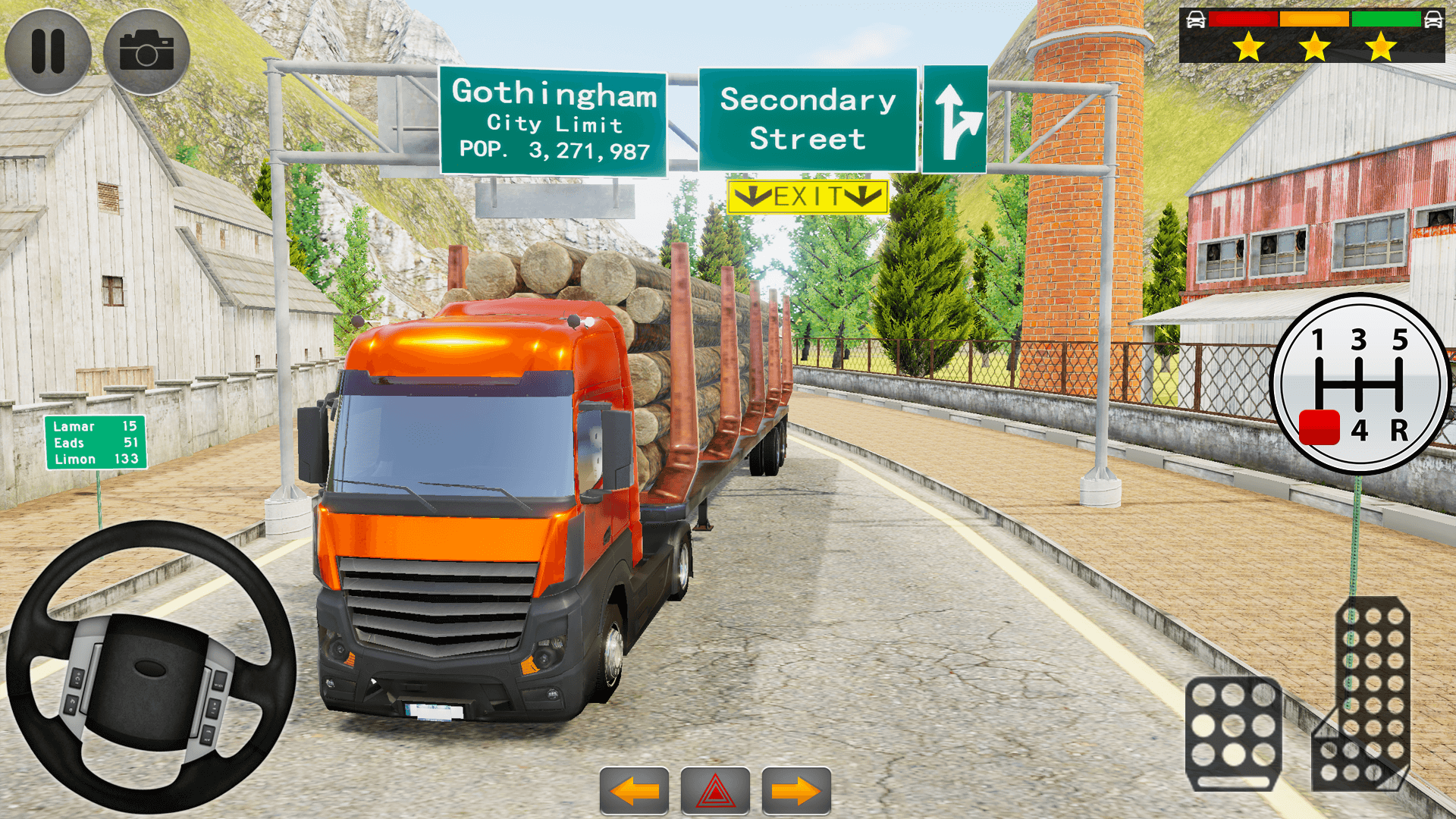 اسکرین شات 6 بازی Semi Truck Driver: Truck Games