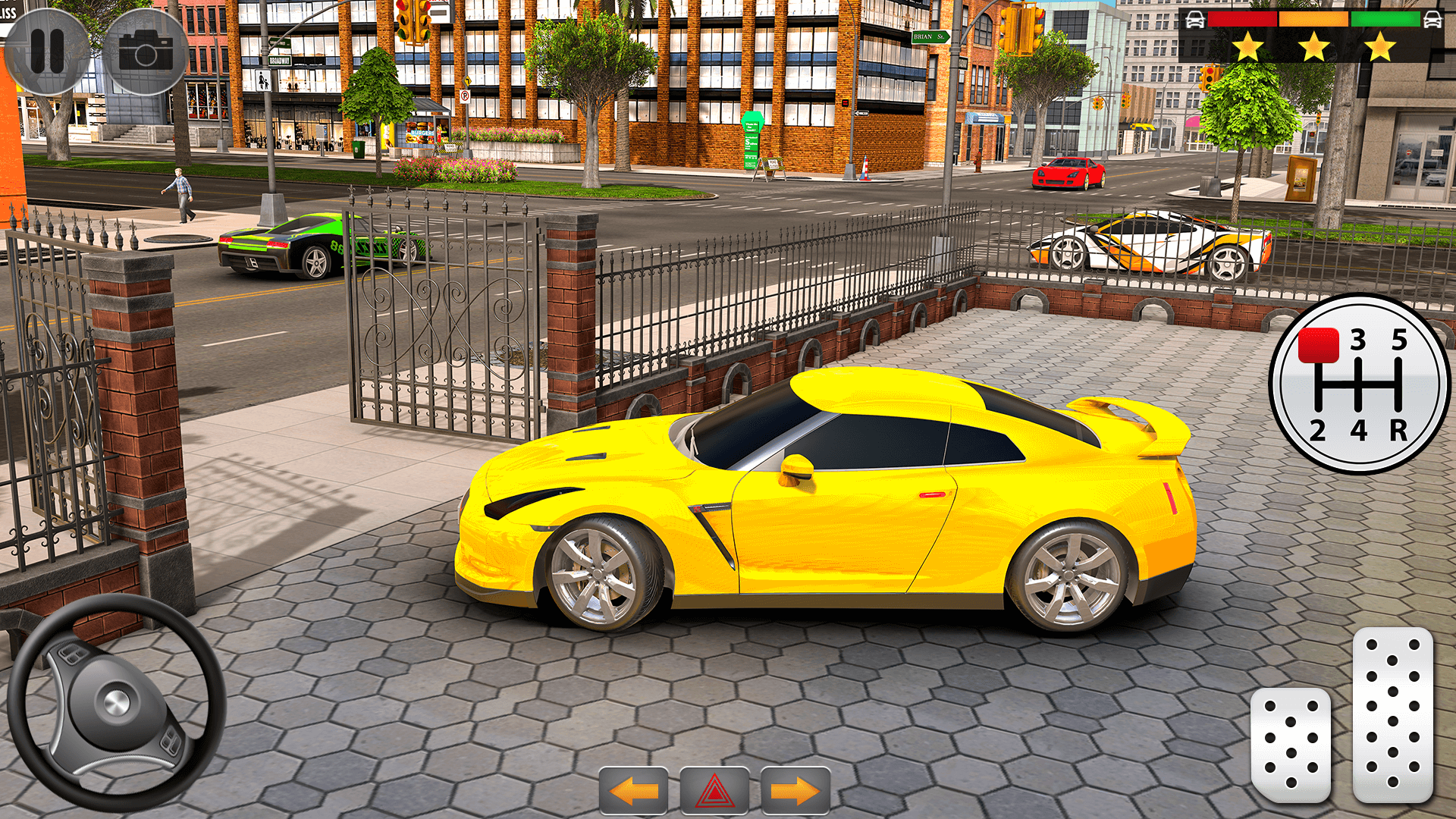اسکرین شات 7 برنامه Real Car Parking - Car Games