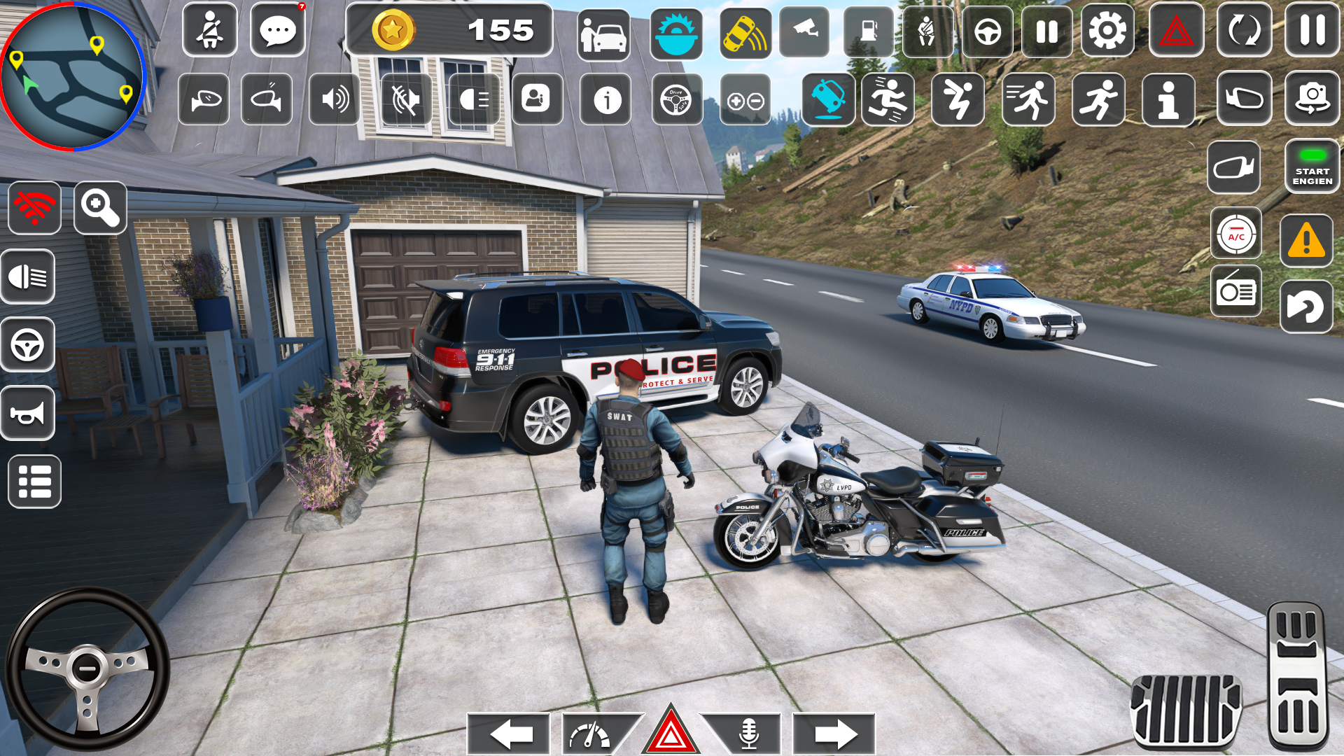 اسکرین شات 1 بازی Police Truck Driving Games 3D