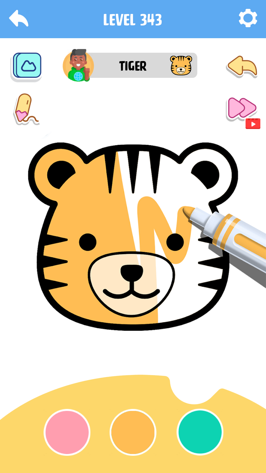 اسکرین شات 6 بازی Coloring Game: ASMR Drawing
