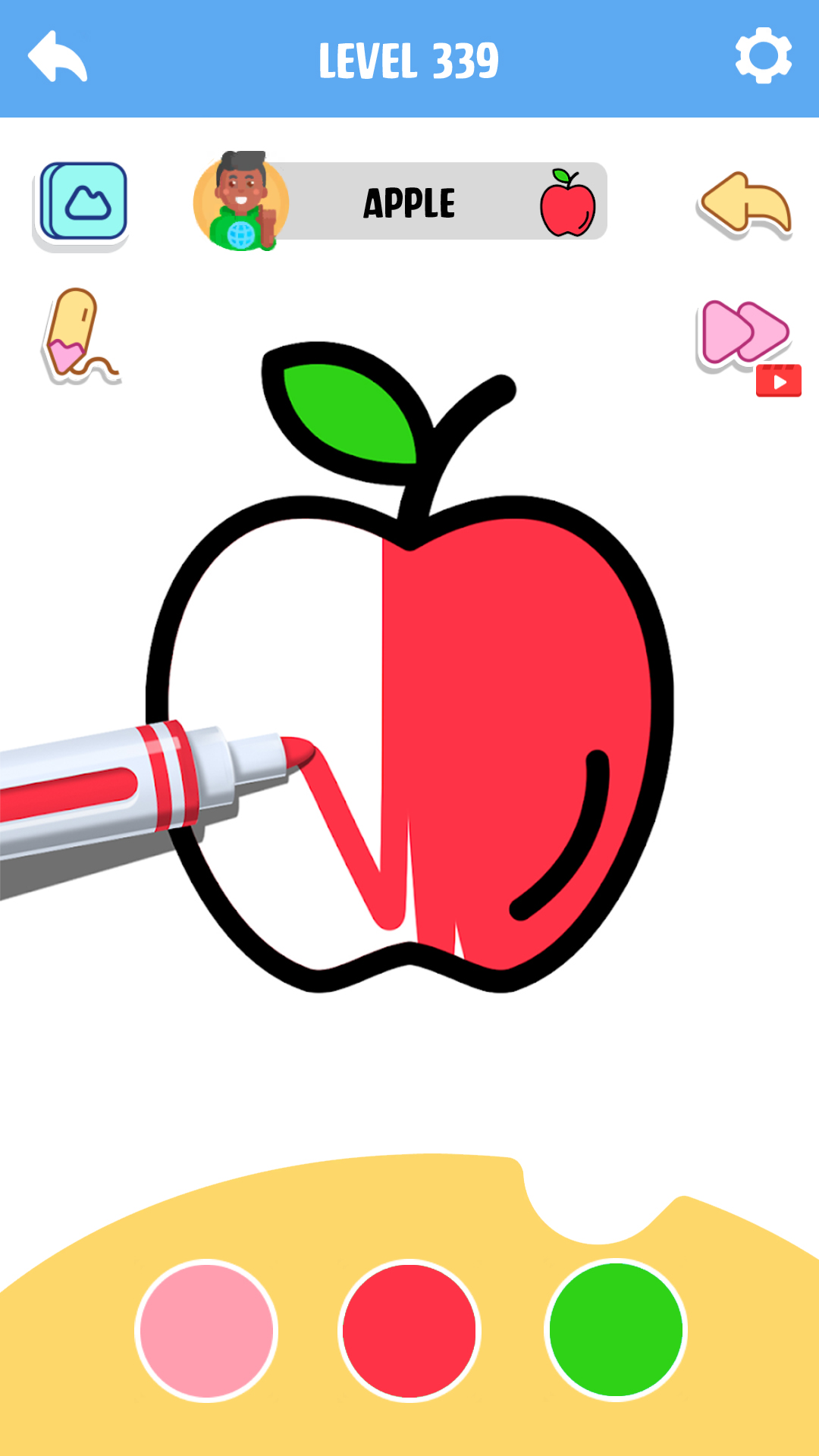 اسکرین شات 2 بازی Coloring Game: ASMR Drawing