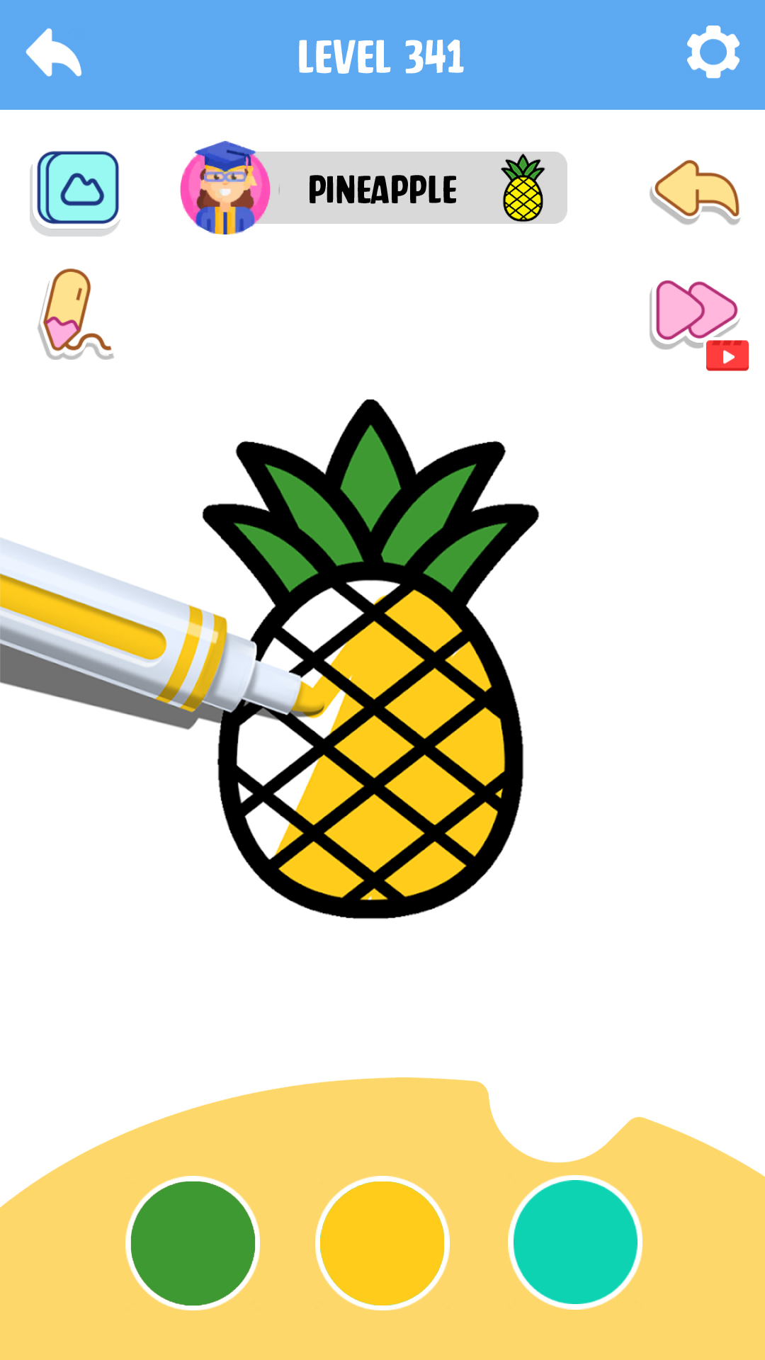 اسکرین شات 4 بازی Coloring Game: ASMR Drawing
