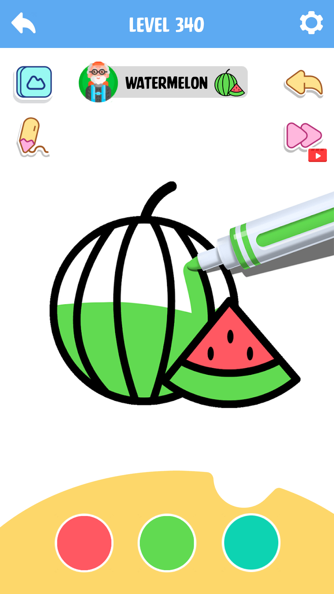 اسکرین شات 3 بازی Coloring Game: ASMR Drawing
