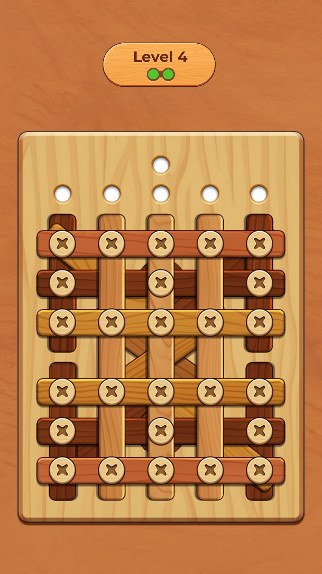اسکرین شات 2 بازی Wood Screw Puzzle