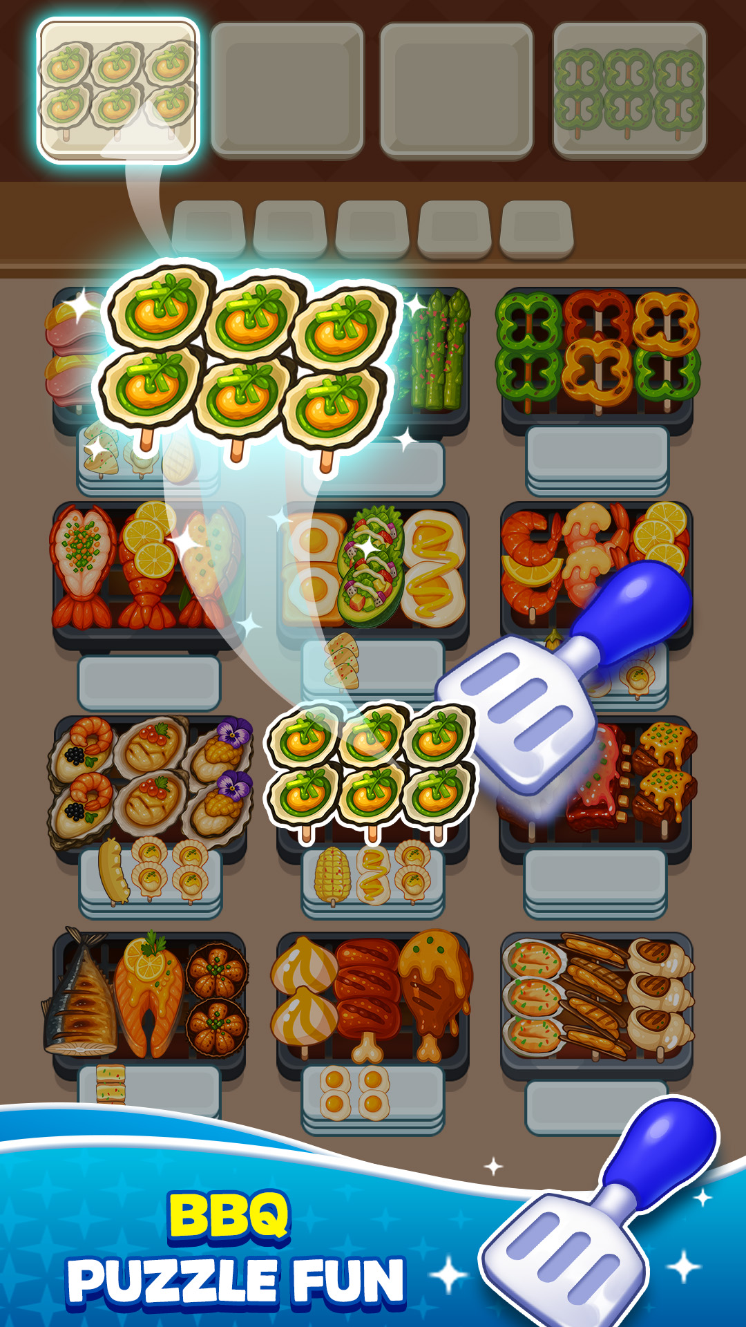 اسکرین شات 6 بازی Skewer Jam: Food Sort