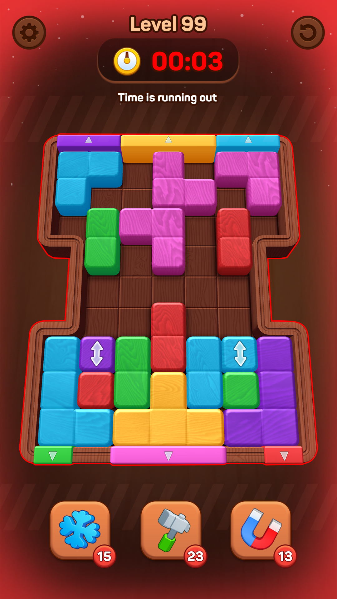 اسکرین شات 8 بازی Wood Away, Block Jam