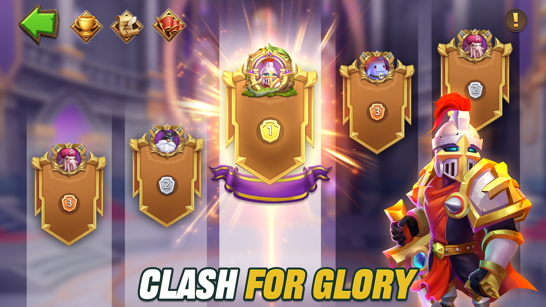 اسکرین شات 6 بازی Castle Clash: World Ruler