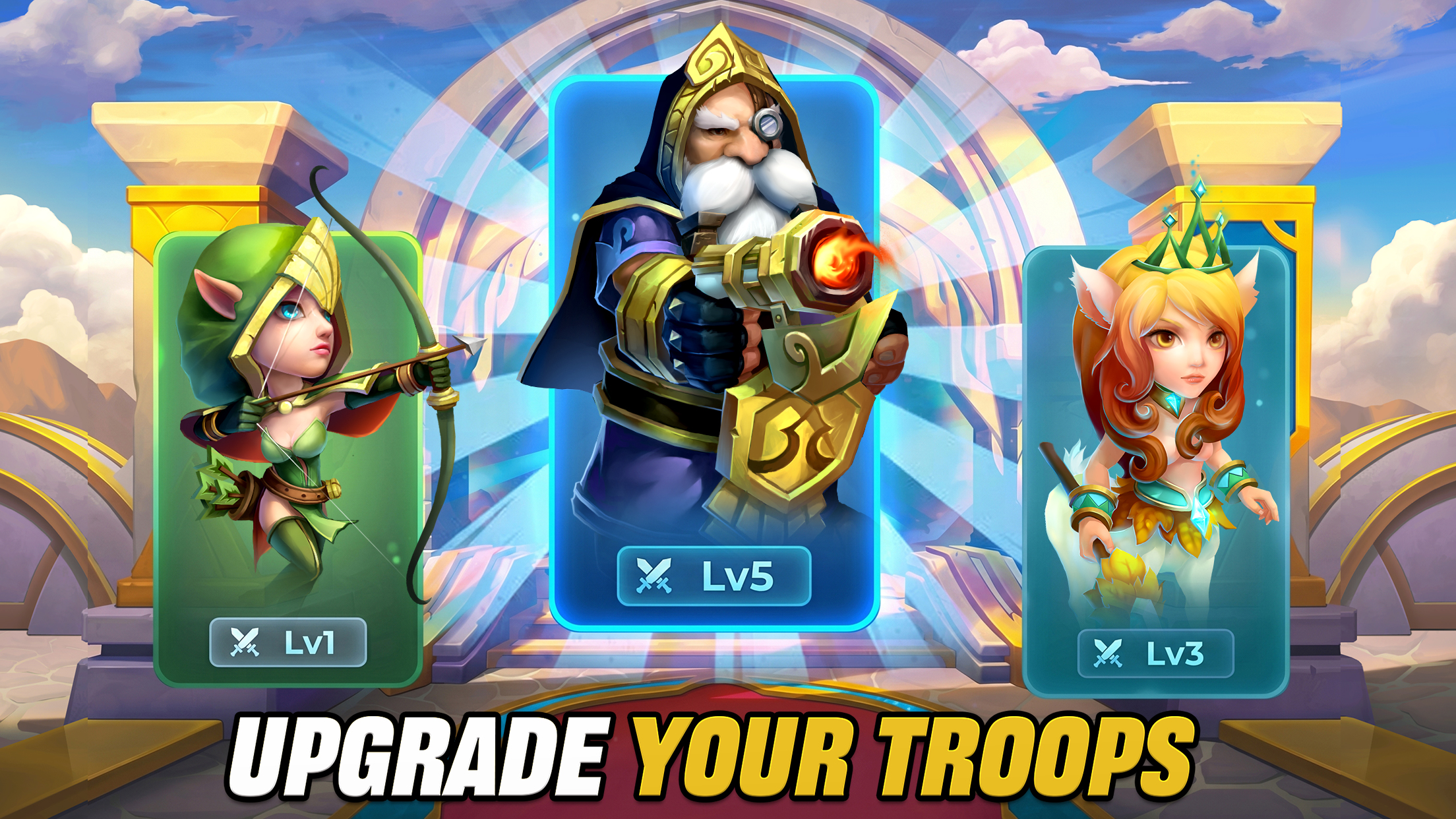اسکرین شات 4 بازی Castle Clash: World Ruler