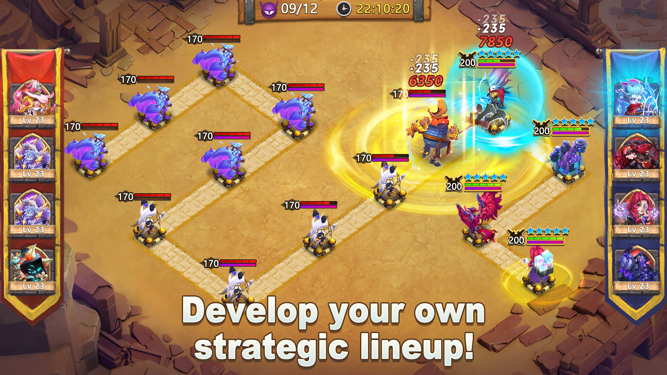 اسکرین شات 6 بازی Castle Clash: World Ruler