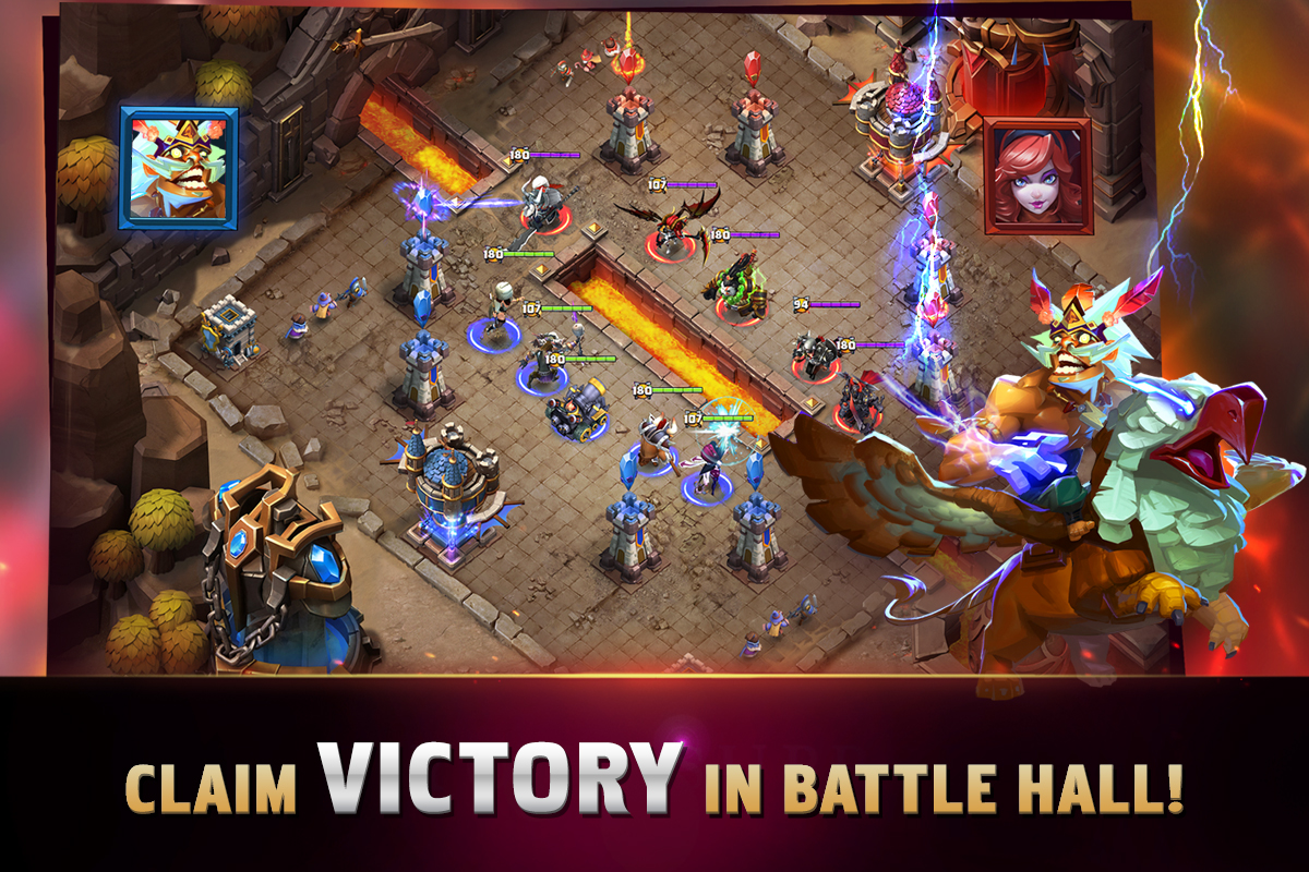 اسکرین شات 6 بازی Clash of Lords: Guild Castle