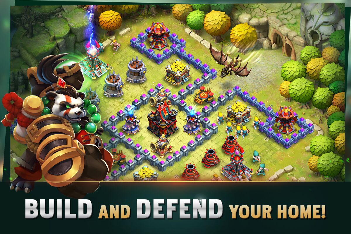 اسکرین شات 1 بازی Clash of Lords: Guild Castle