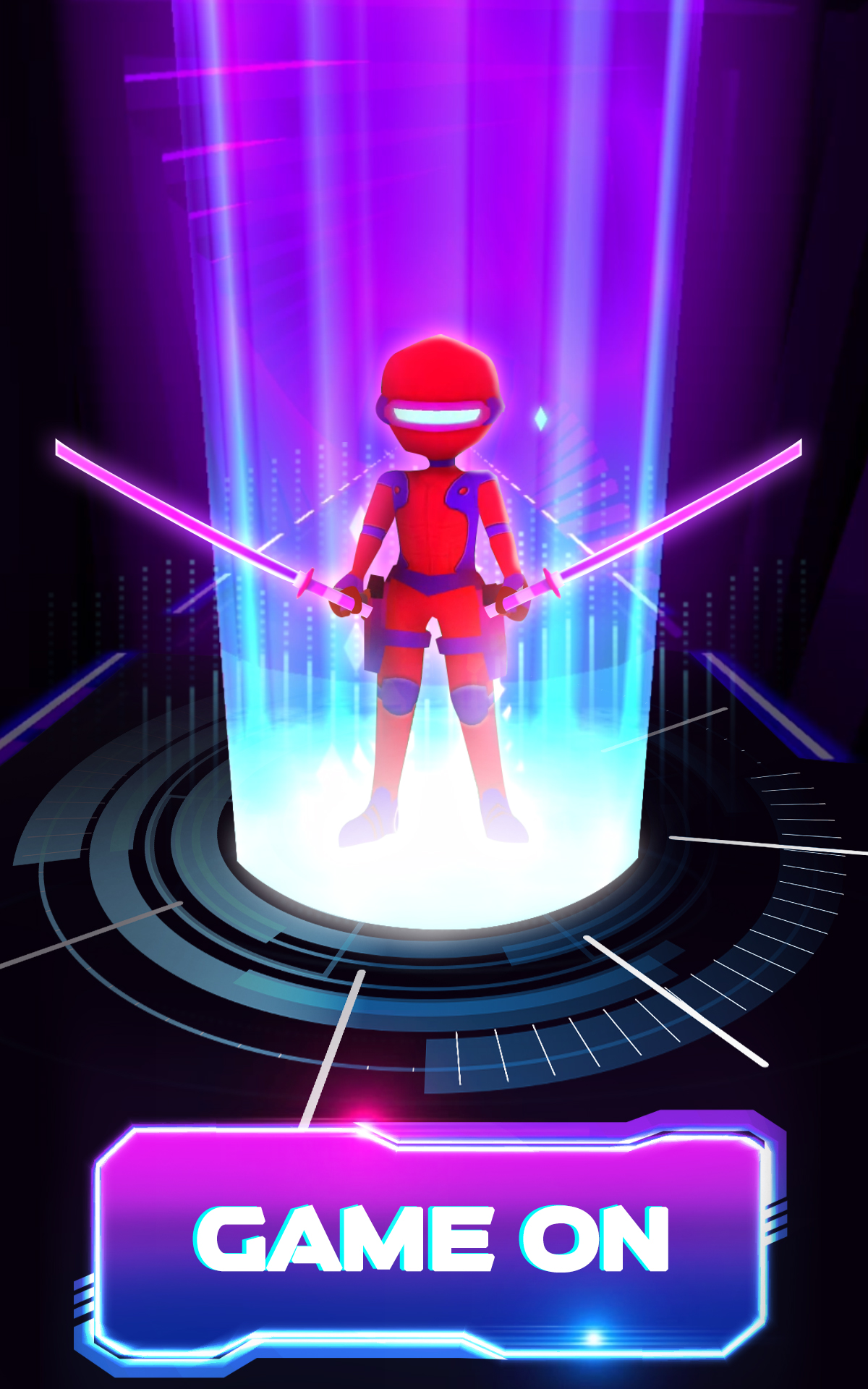 اسکرین شات 1 بازی Beat Blader 3D: EDM Music Race