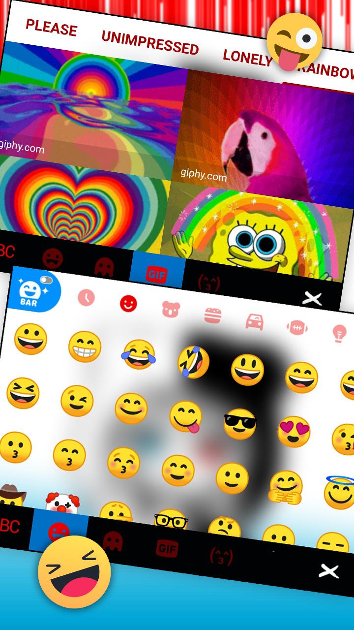 اسکرین شات 4 برنامه Angel Devil Girl Keyboard Theme