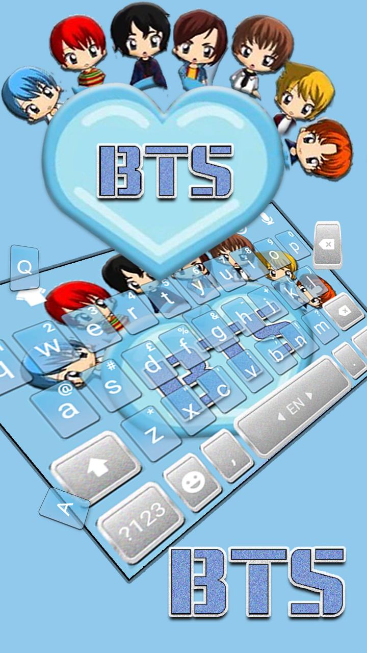 اسکرین شات 2 برنامه Bangtan Boys Keyboard Theme