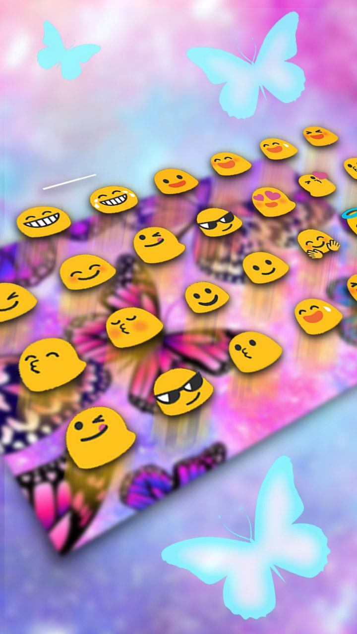 اسکرین شات 3 برنامه Galaxy Butterfly Theme