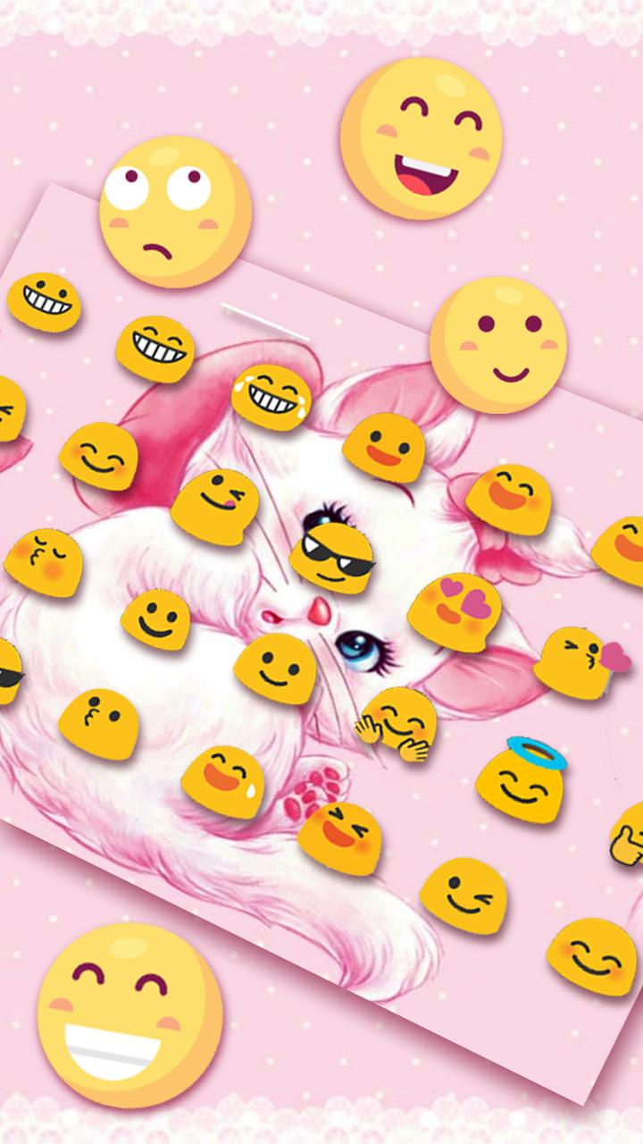 اسکرین شات 3 برنامه Girlish Kitty Theme