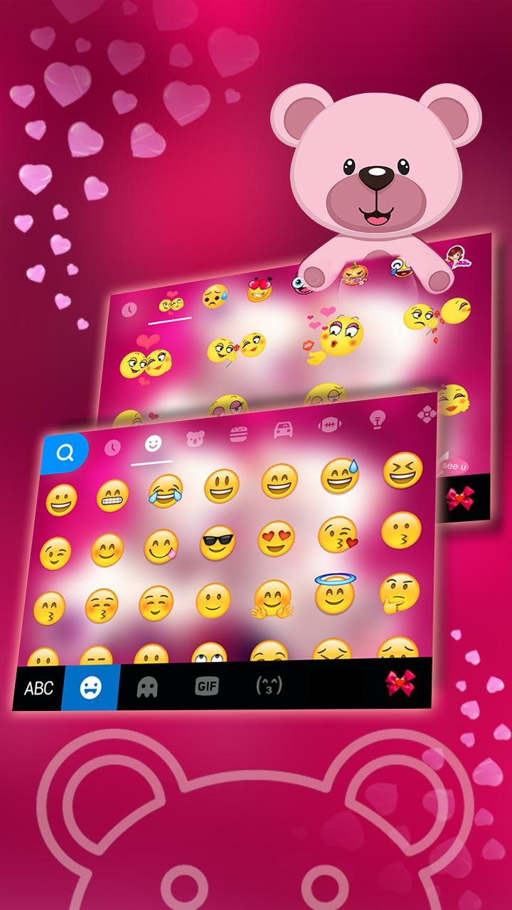 اسکرین شات 4 برنامه Lovely Teddy Theme