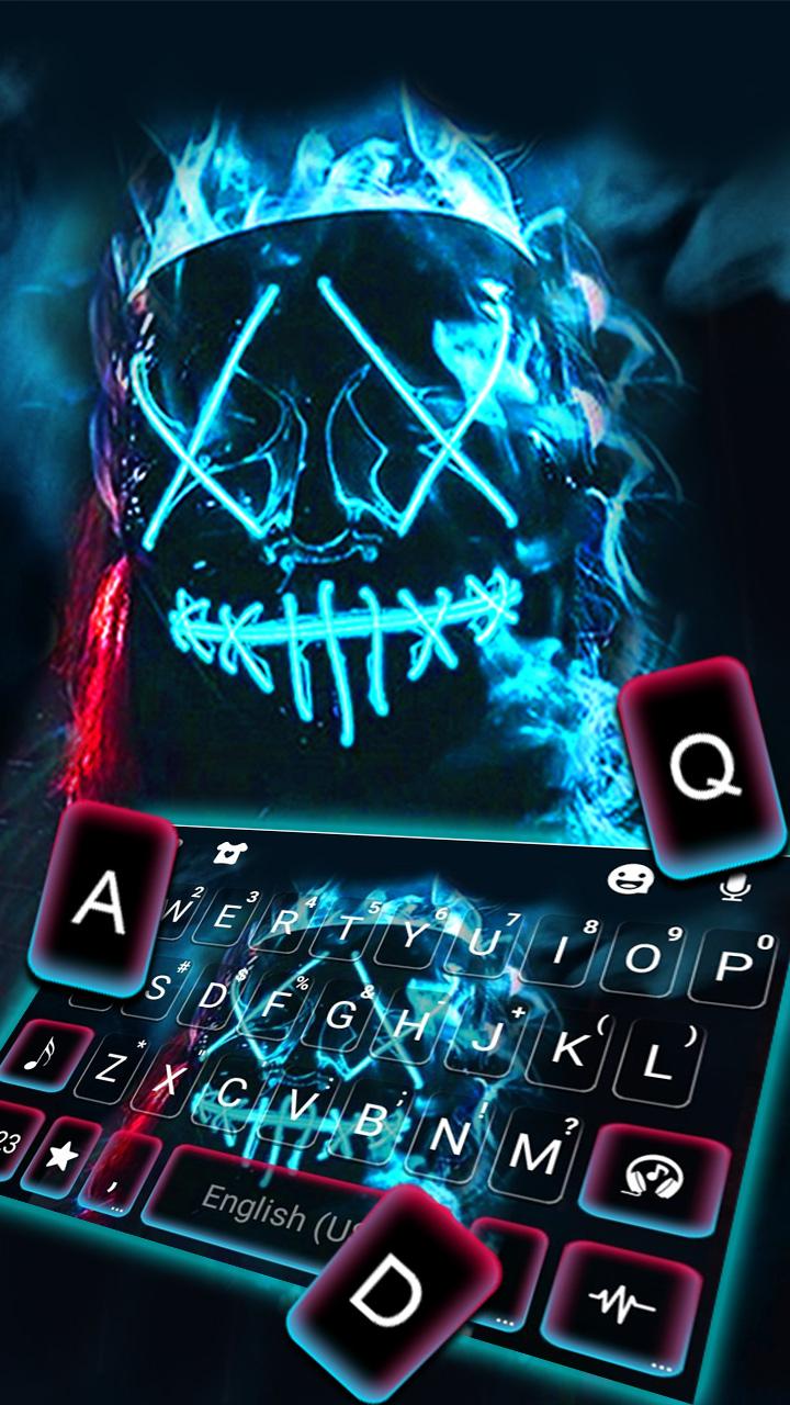 اسکرین شات 2 برنامه Neon Fire Purge man Theme