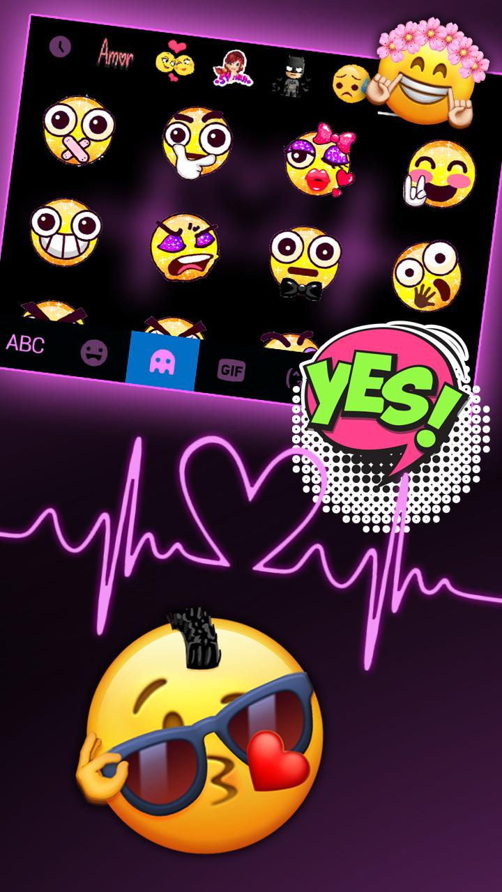 اسکرین شات 3 برنامه Pink RGB Heart Theme