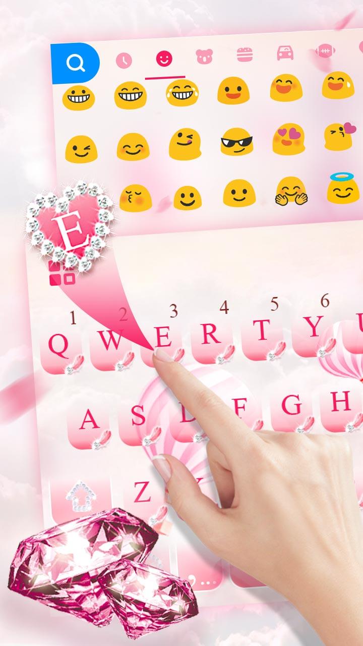 اسکرین شات 7 برنامه Pink Diamond Paris Themes