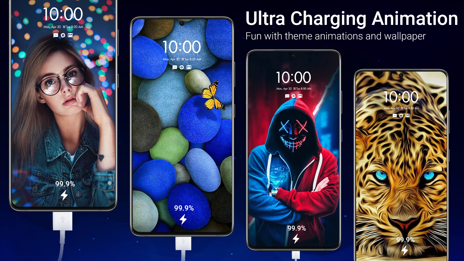 اسکرین شات 5 برنامه Ultra Charging Animation App