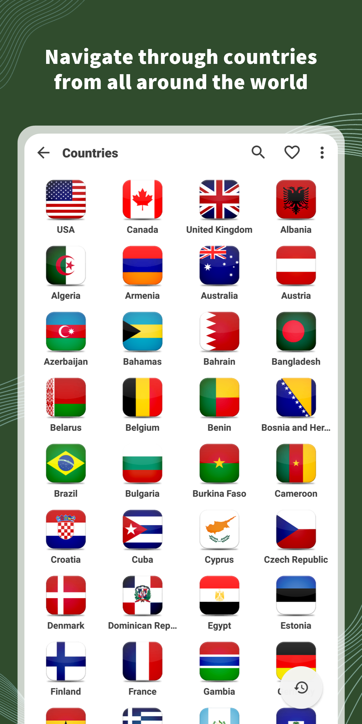 اسکرین شات 2 برنامه VRadio - Online Radio App