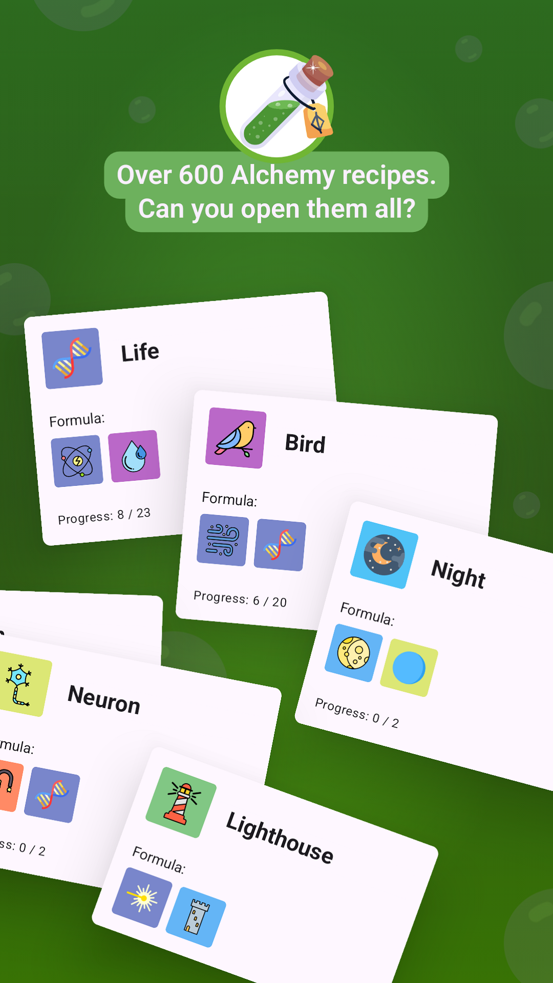 اسکرین شات 3 بازی Alchemy Craft & Merge Elements