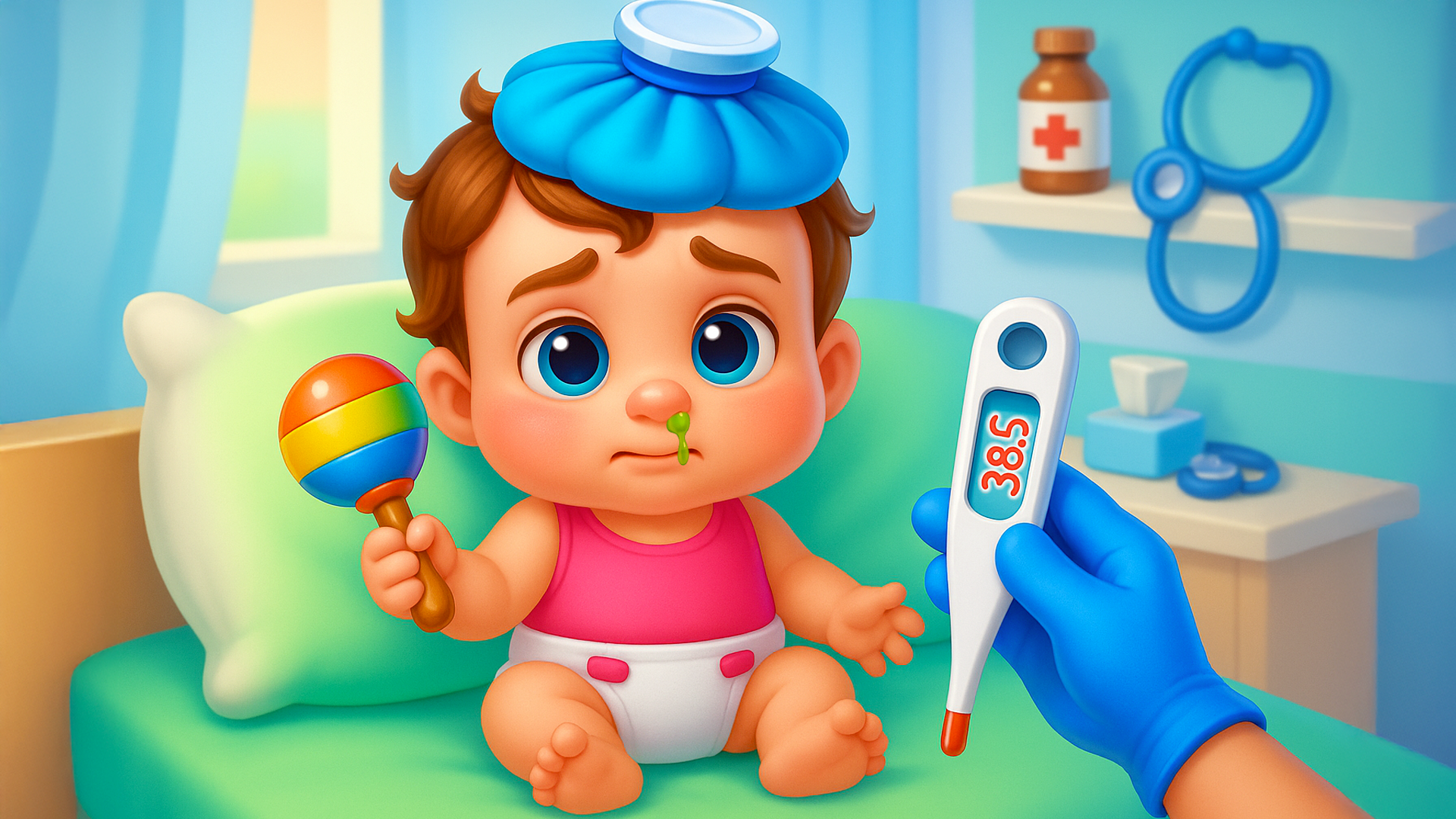 اسکرین شات 6 بازی baba care babysitter game