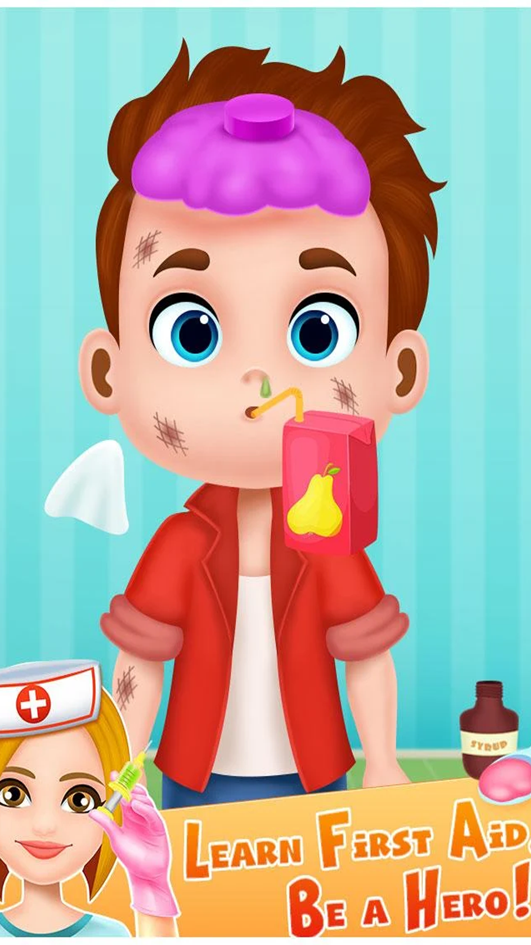 اسکرین شات 1 برنامه Firstaid Surgery Doctor Game
