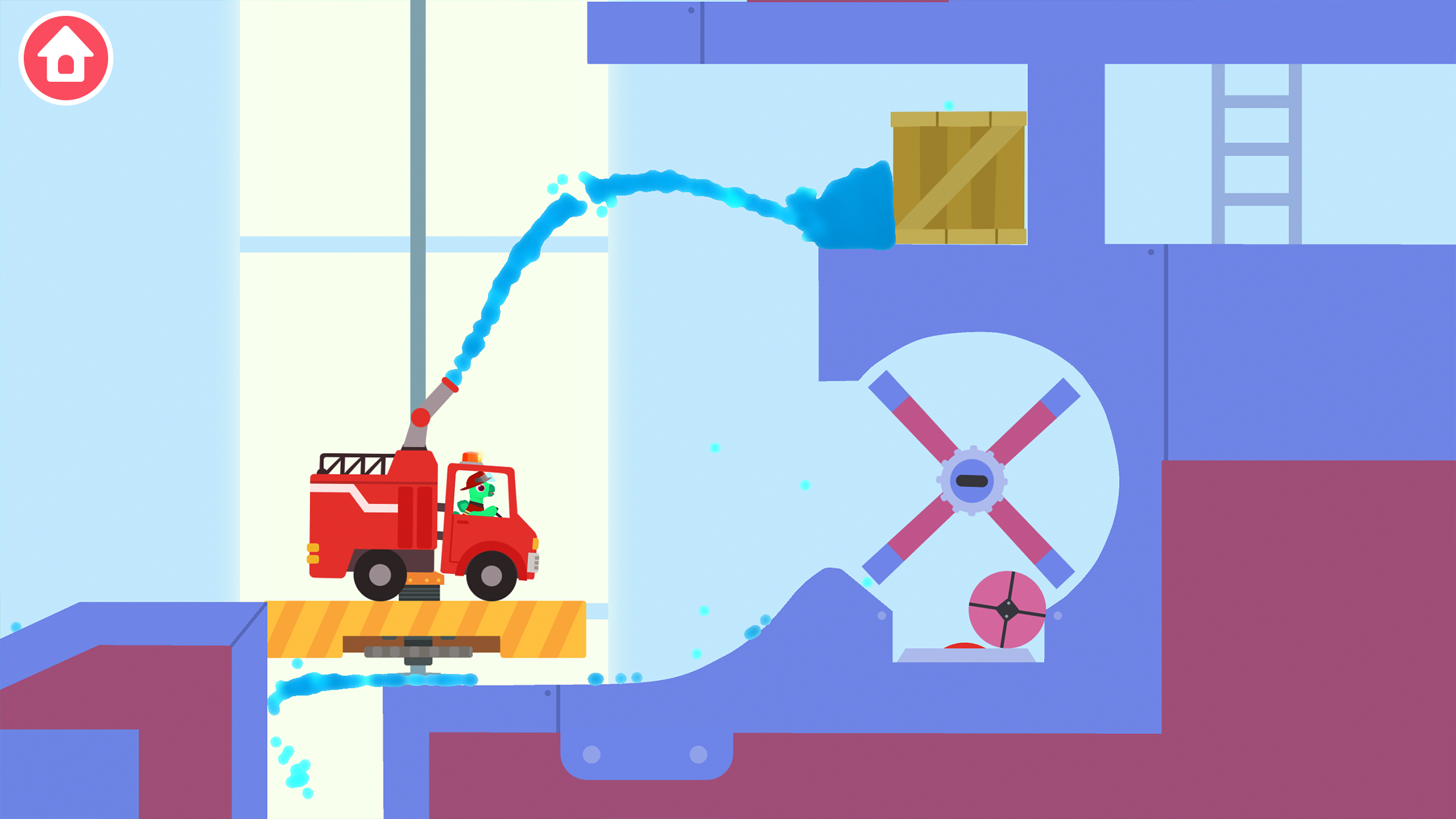 اسکرین شات 5 بازی Dinosaur Fire Truck: for kids
